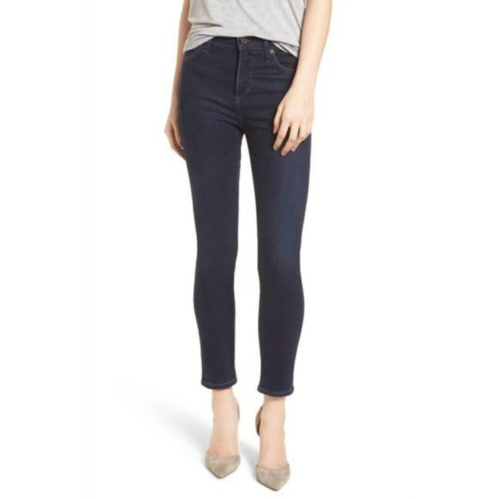 Citizens of Humanity Rocket‎ Cropped High Rise Skinny Jeans